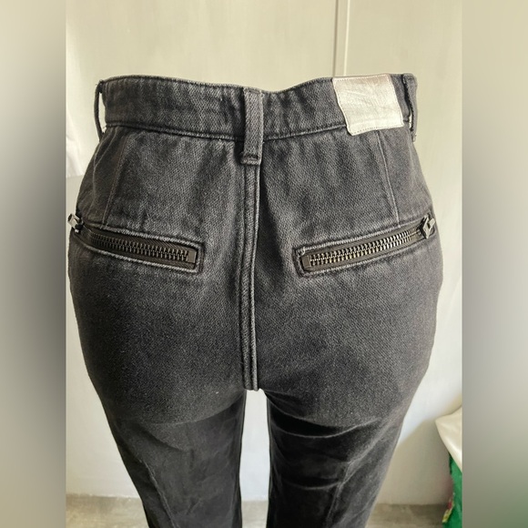 Weekday High Rise Black Jeans - Picture 7 of 8